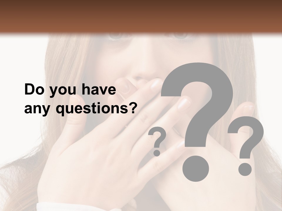 Background One White PowerPoint Template