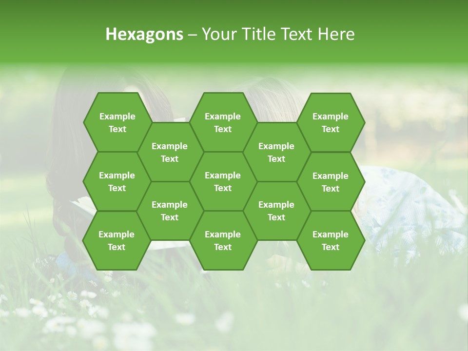 Adult Grass Enjoyment PowerPoint Template