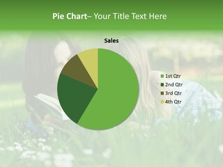 Adult Grass Enjoyment PowerPoint Template