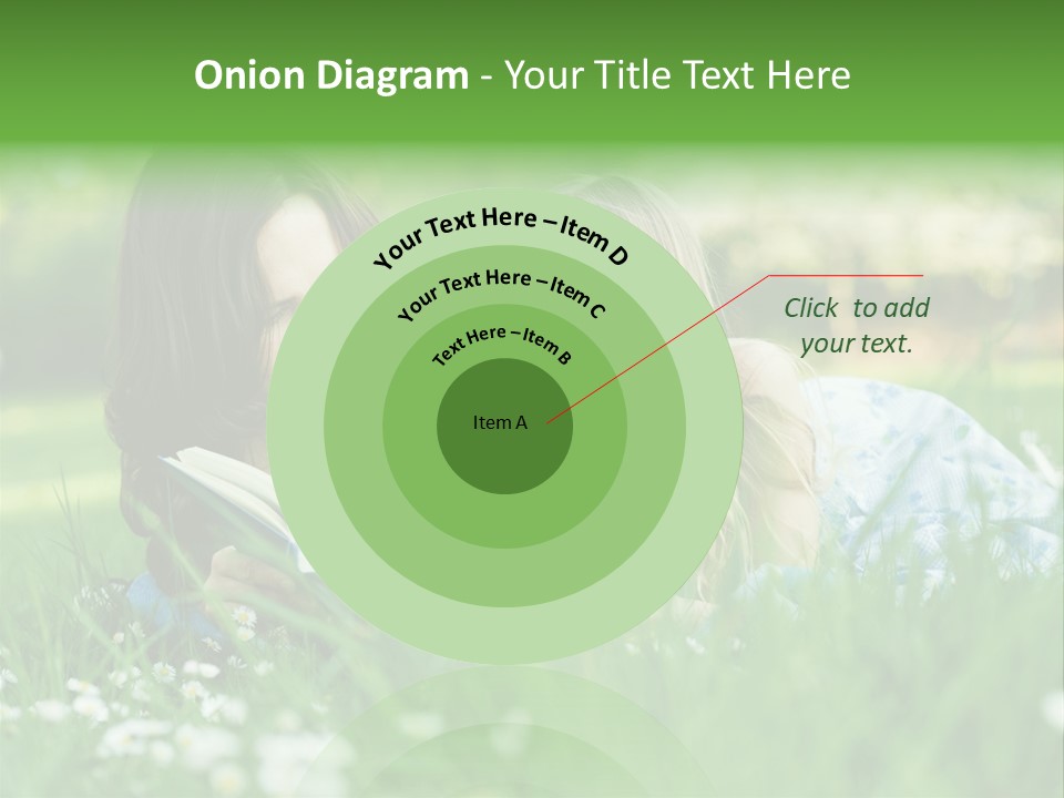 Adult Grass Enjoyment PowerPoint Template