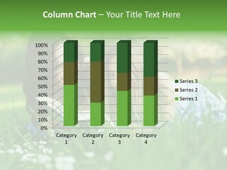 Adult Grass Enjoyment PowerPoint Template