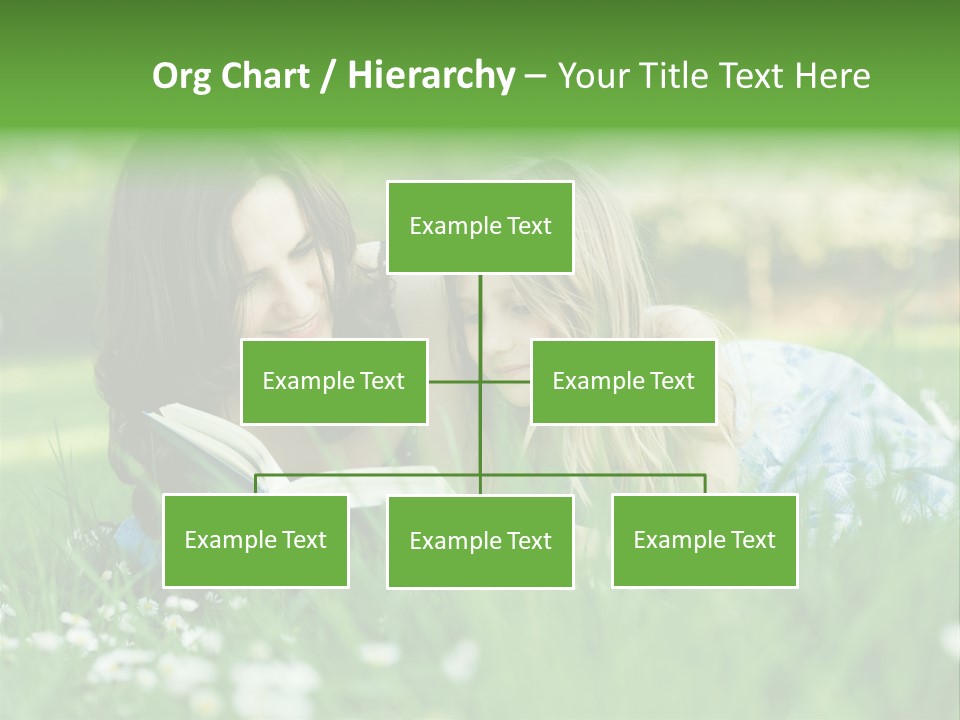 Adult Grass Enjoyment PowerPoint Template