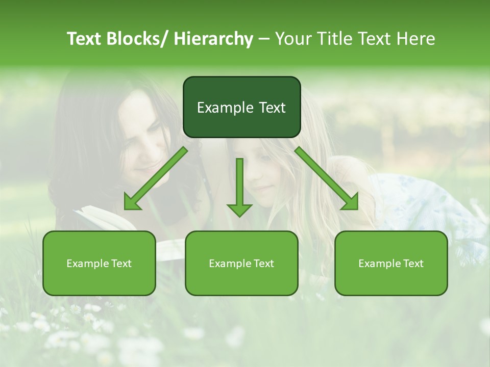 Adult Grass Enjoyment PowerPoint Template