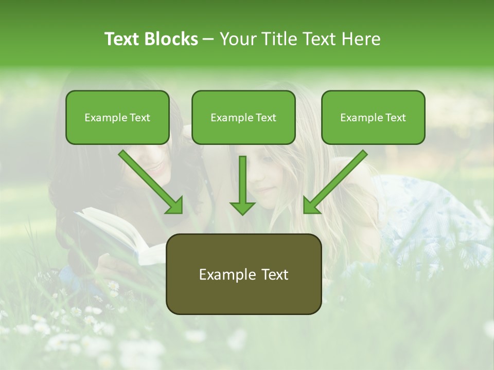 Adult Grass Enjoyment PowerPoint Template