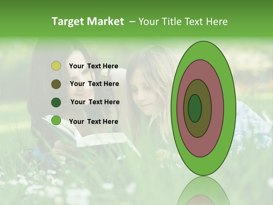 Adult Grass Enjoyment PowerPoint Template