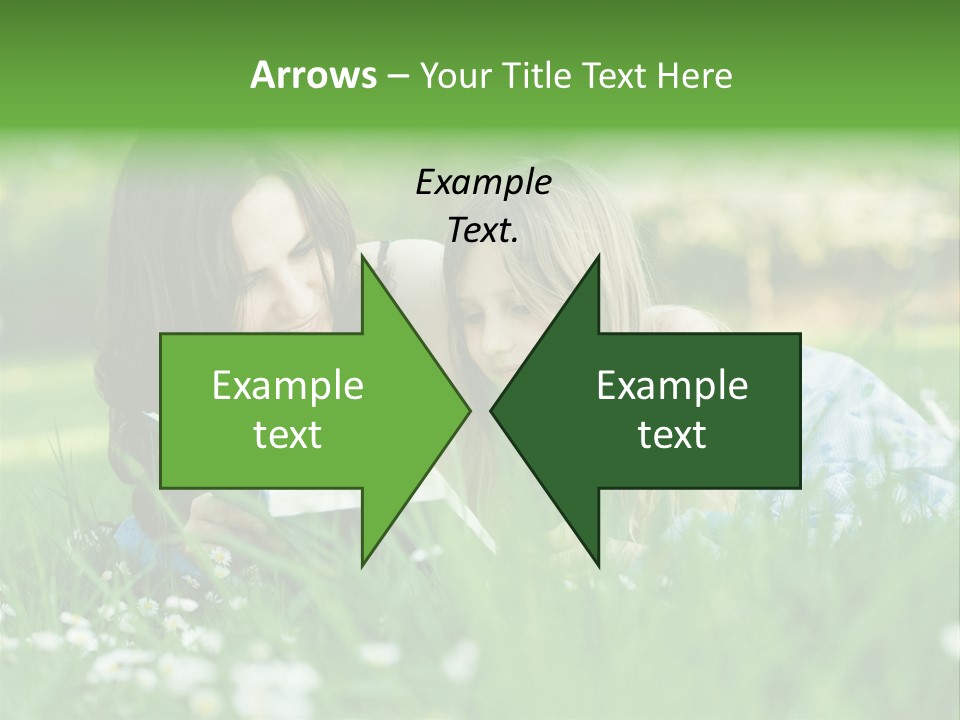 Adult Grass Enjoyment PowerPoint Template