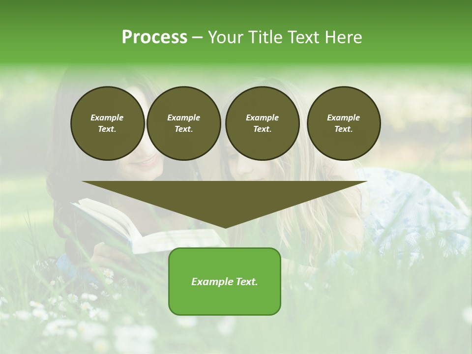 Adult Grass Enjoyment PowerPoint Template