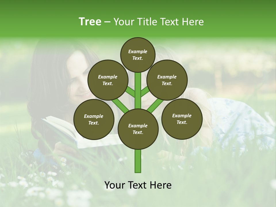 Adult Grass Enjoyment PowerPoint Template