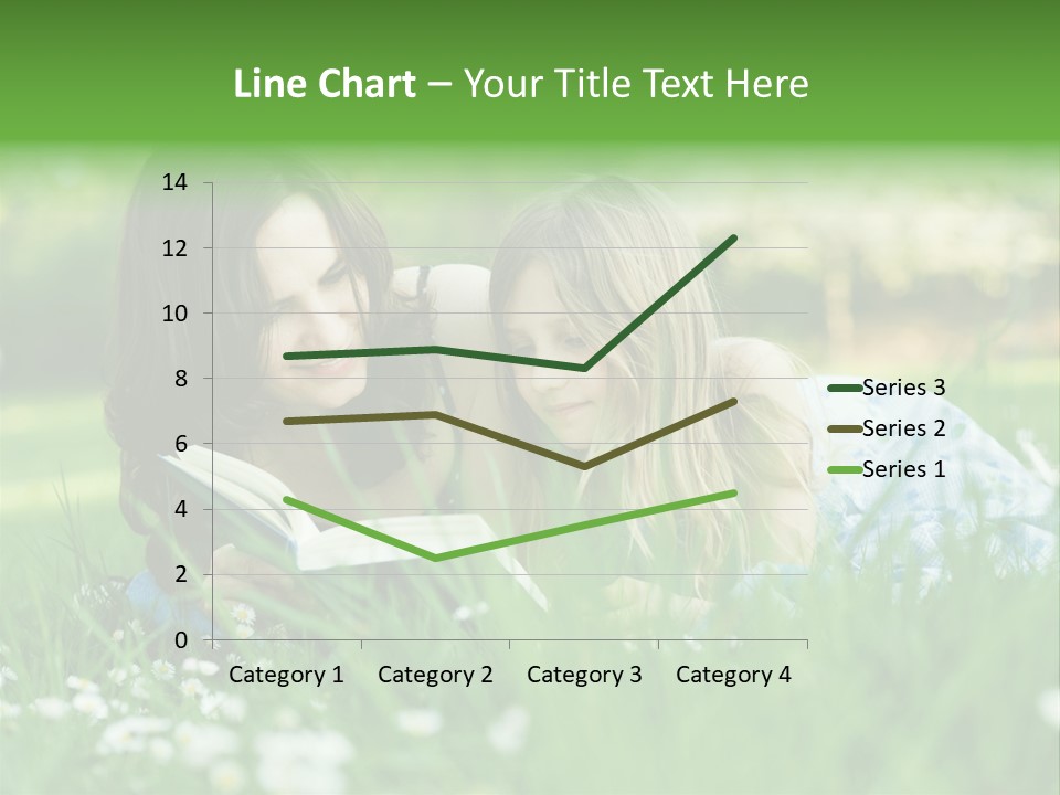 Adult Grass Enjoyment PowerPoint Template