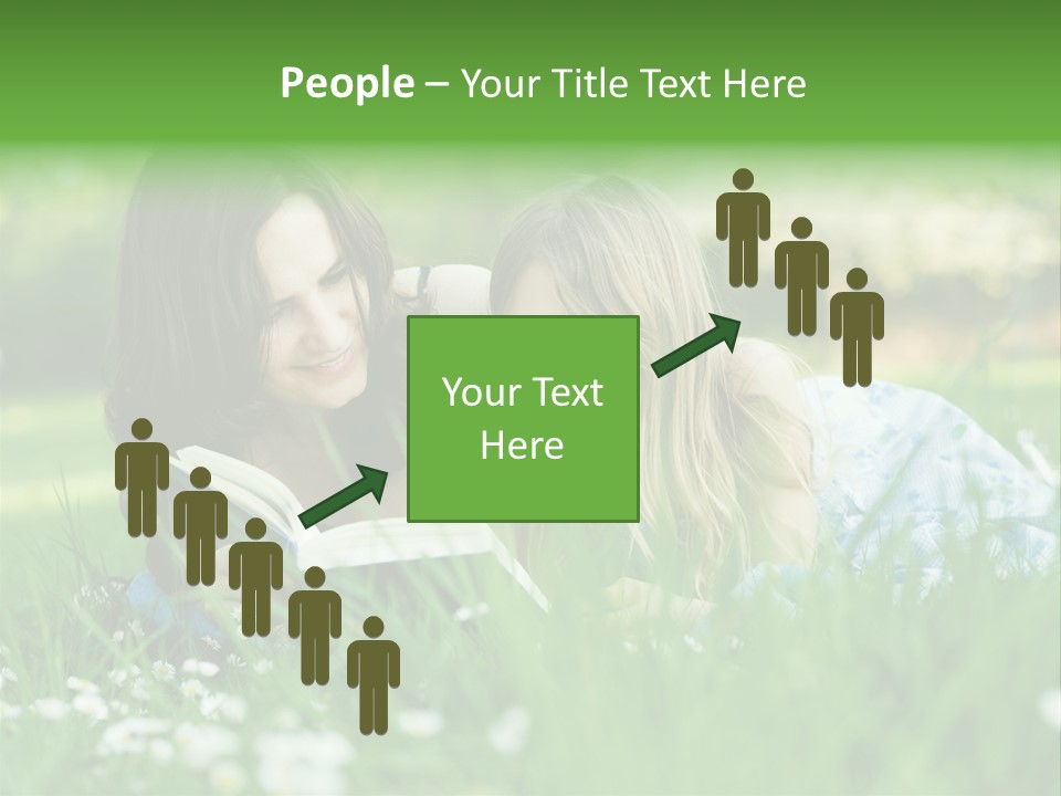 Adult Grass Enjoyment PowerPoint Template