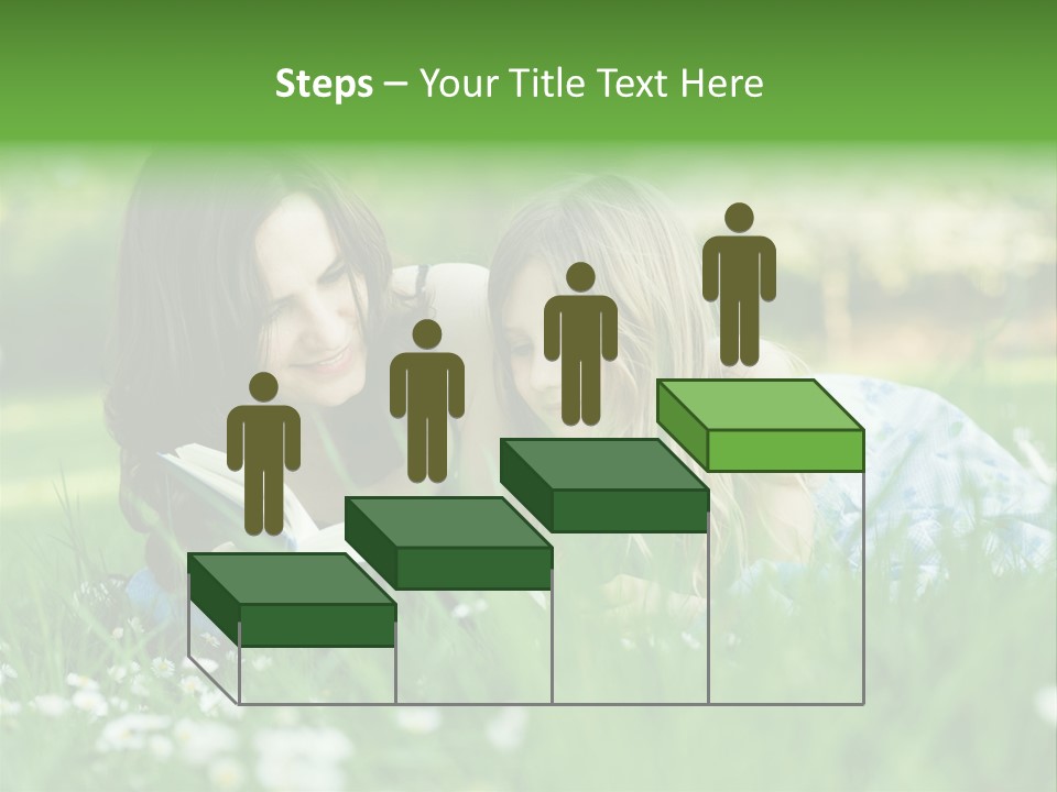 Adult Grass Enjoyment PowerPoint Template