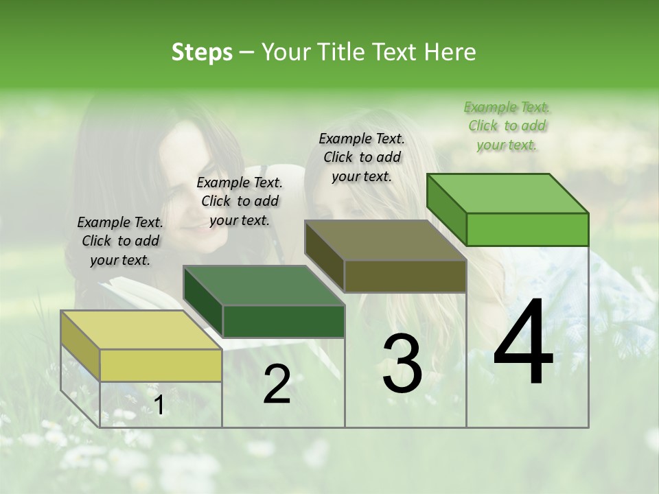 Adult Grass Enjoyment PowerPoint Template