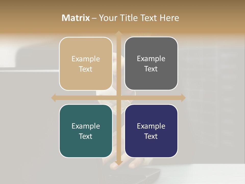 Energy Laptop Spiral PowerPoint Template