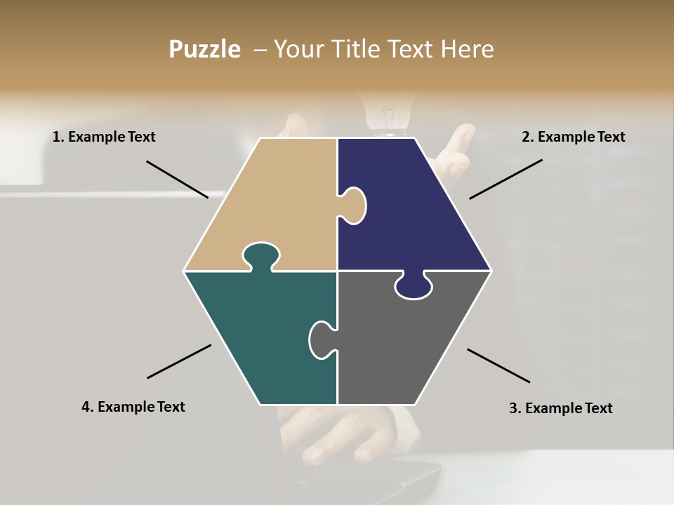 Energy Laptop Spiral PowerPoint Template
