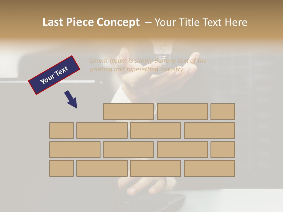 Energy Laptop Spiral PowerPoint Template