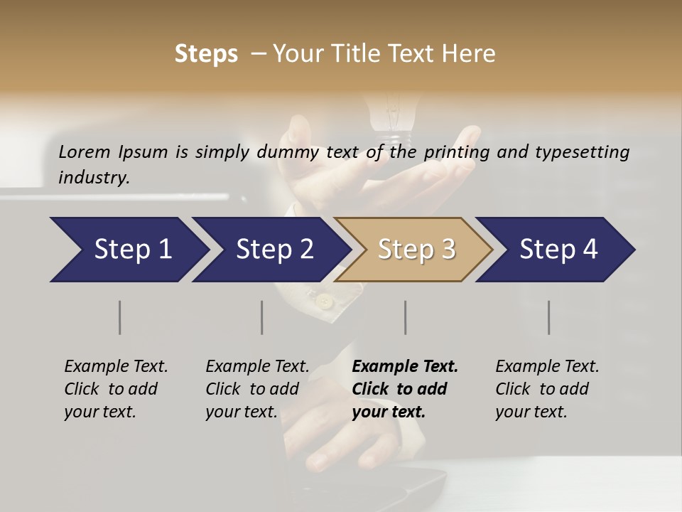Energy Laptop Spiral PowerPoint Template