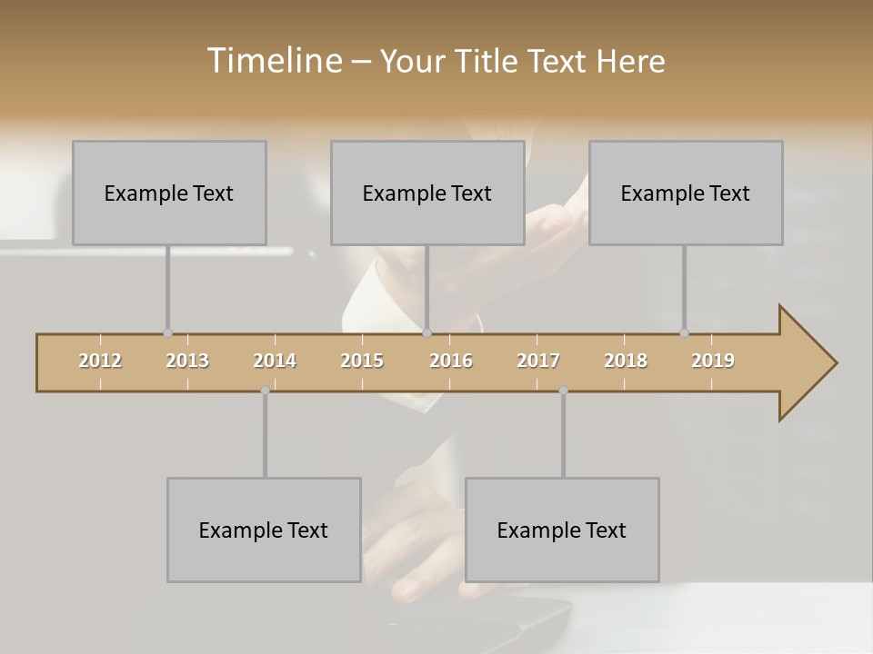 Energy Laptop Spiral PowerPoint Template
