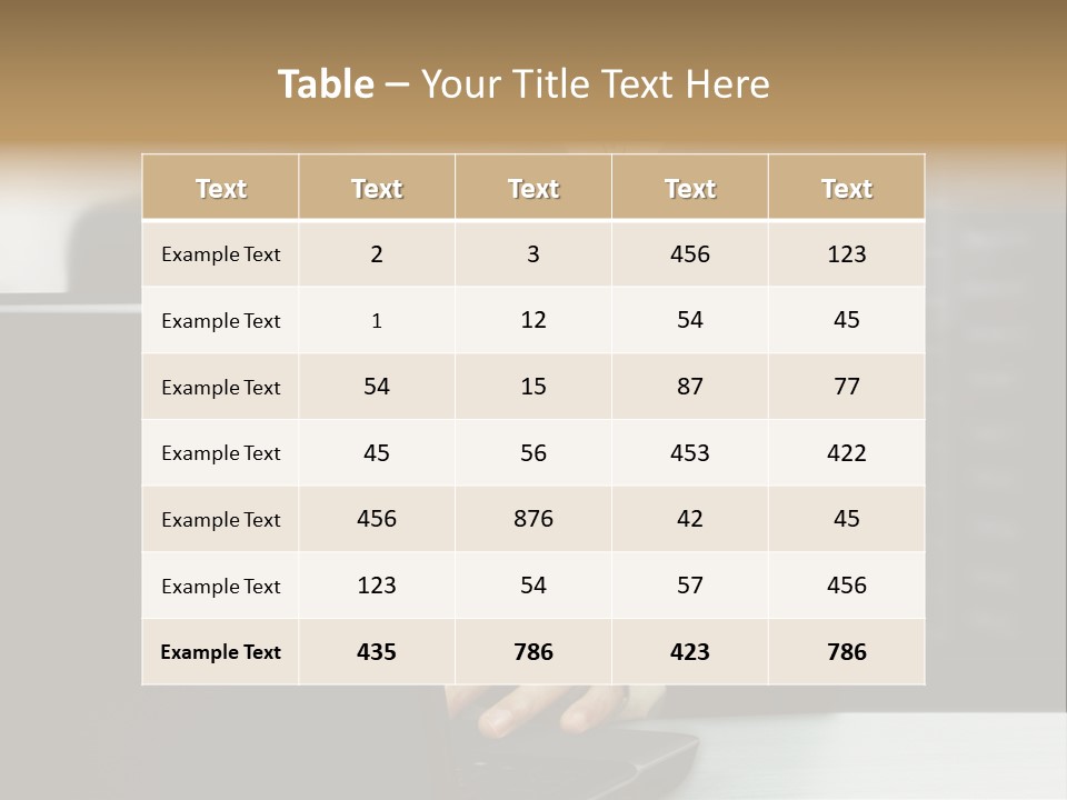 Energy Laptop Spiral PowerPoint Template