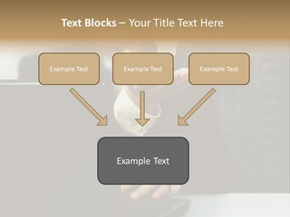 Energy Laptop Spiral PowerPoint Template