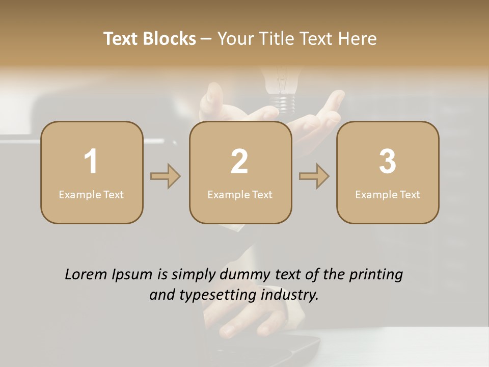 Energy Laptop Spiral PowerPoint Template