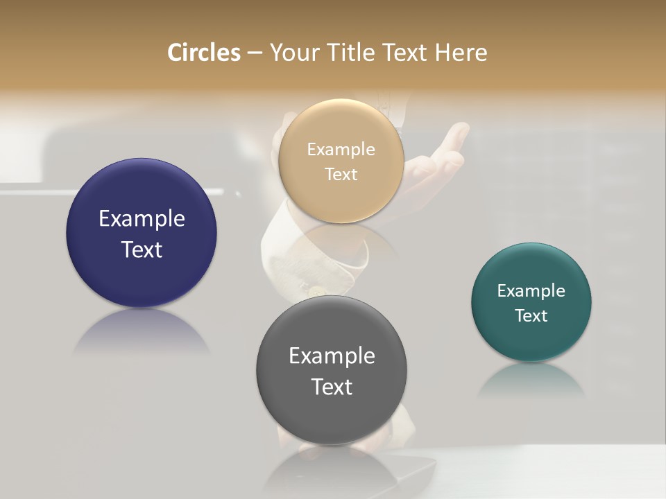 Energy Laptop Spiral PowerPoint Template
