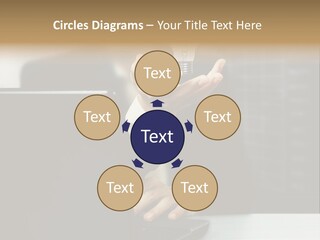 Energy Laptop Spiral PowerPoint Template