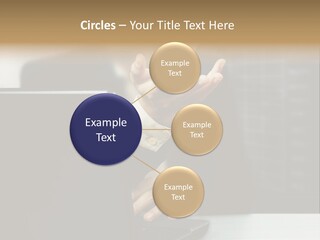 Energy Laptop Spiral PowerPoint Template
