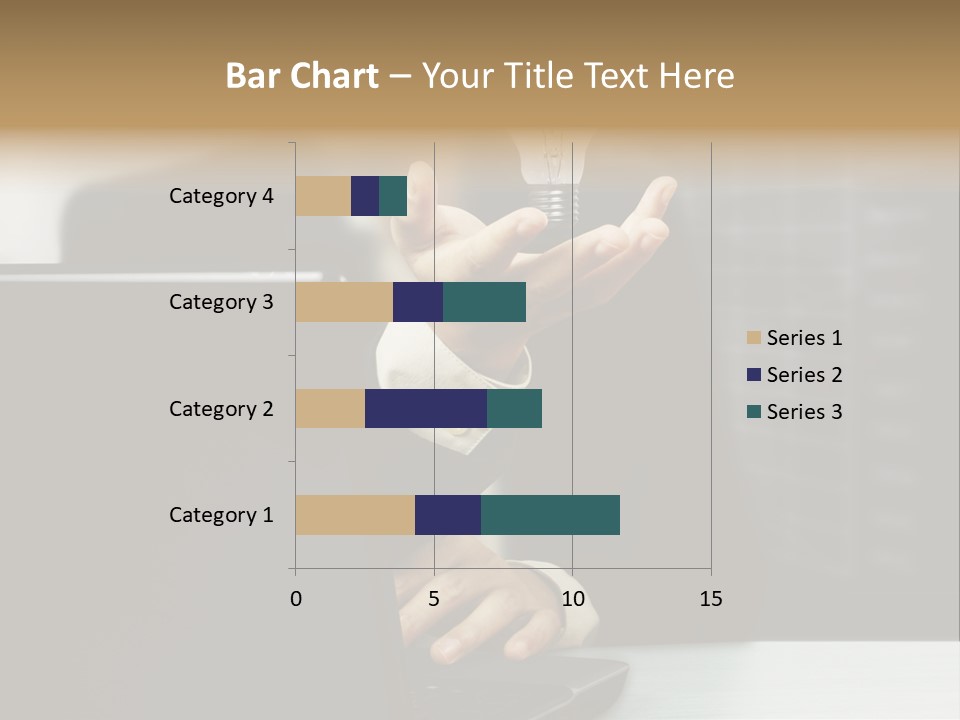 Energy Laptop Spiral PowerPoint Template