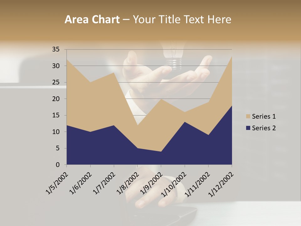 Energy Laptop Spiral PowerPoint Template