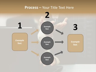 Energy Laptop Spiral PowerPoint Template