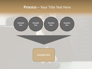 Energy Laptop Spiral PowerPoint Template