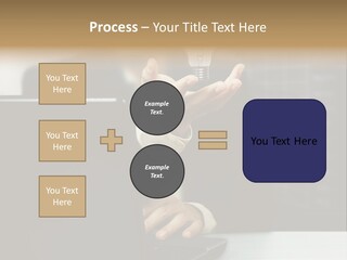 Energy Laptop Spiral PowerPoint Template