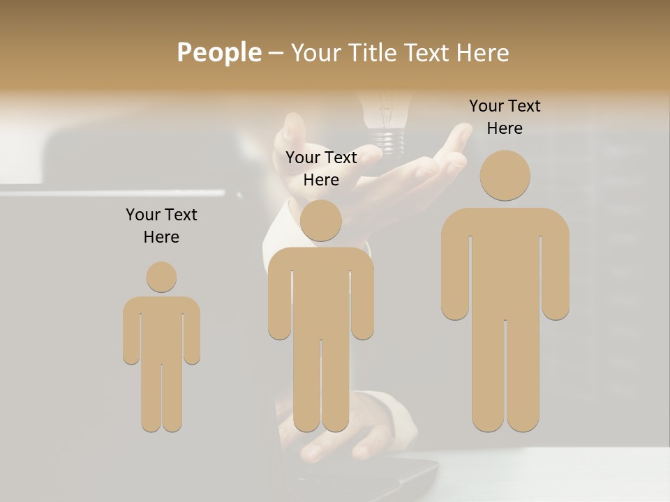 Energy Laptop Spiral PowerPoint Template