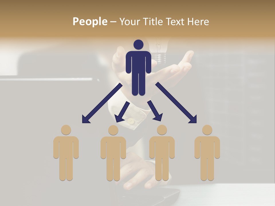 Energy Laptop Spiral PowerPoint Template