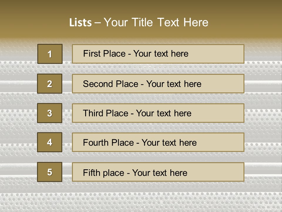 Shop Detail Rolled PowerPoint Template