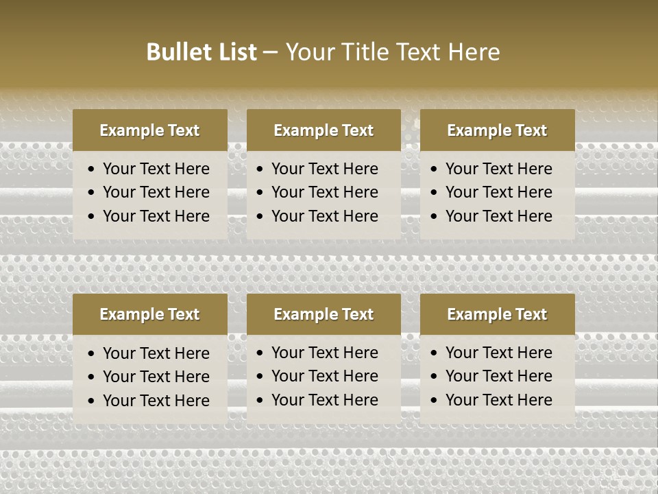 Shop Detail Rolled PowerPoint Template