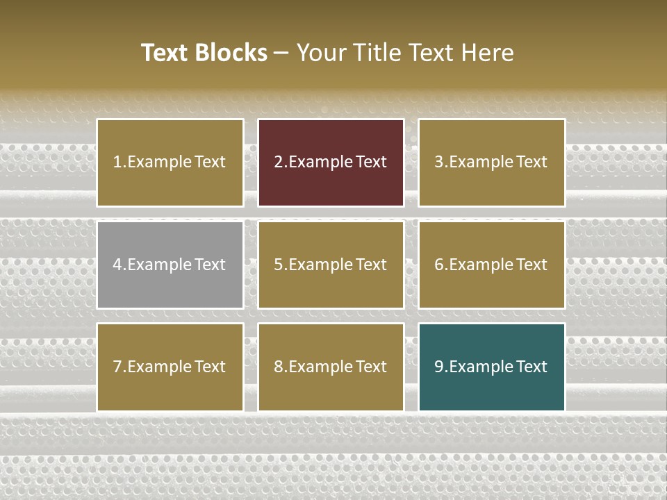 Shop Detail Rolled PowerPoint Template
