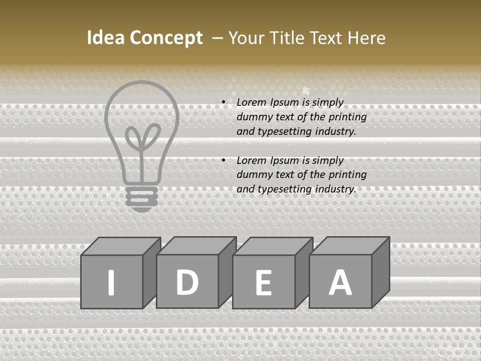 Shop Detail Rolled PowerPoint Template