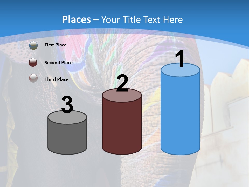 Painted Spots Jaipur PowerPoint Template