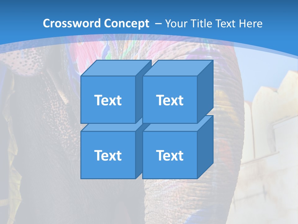 Painted Spots Jaipur PowerPoint Template