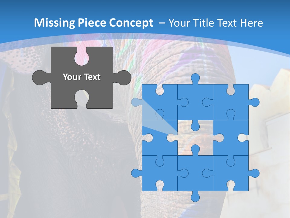 Painted Spots Jaipur PowerPoint Template