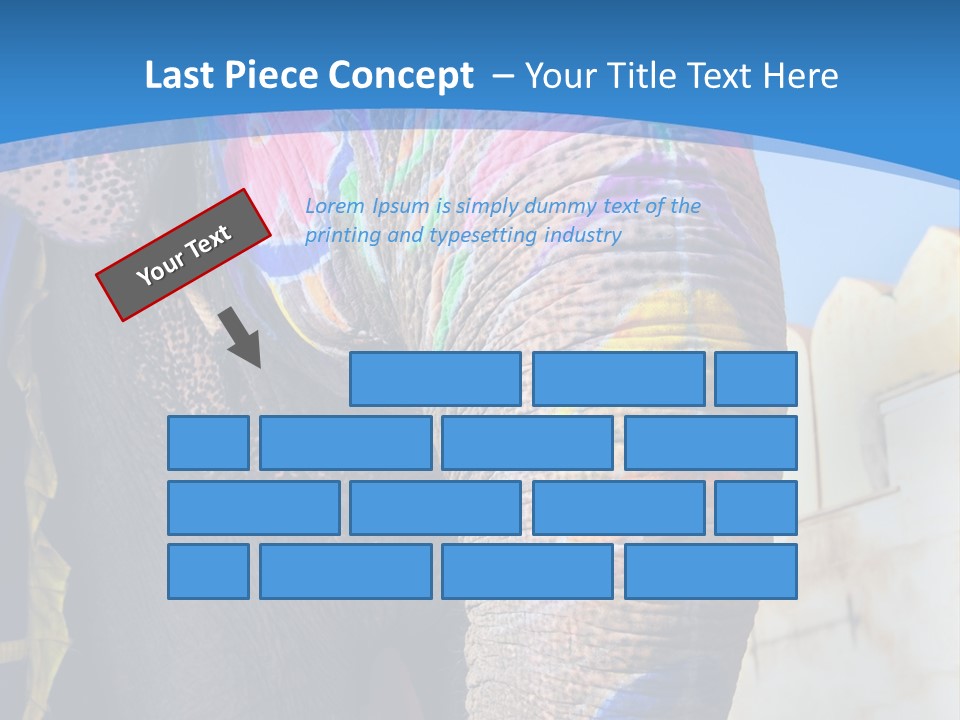 Painted Spots Jaipur PowerPoint Template