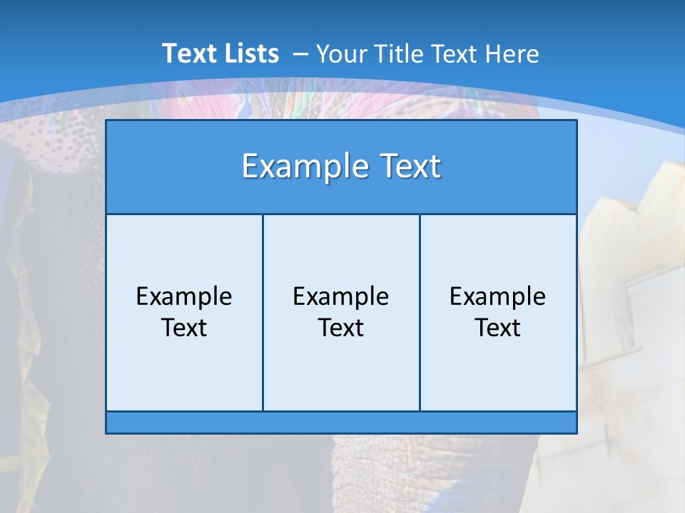 Painted Spots Jaipur PowerPoint Template