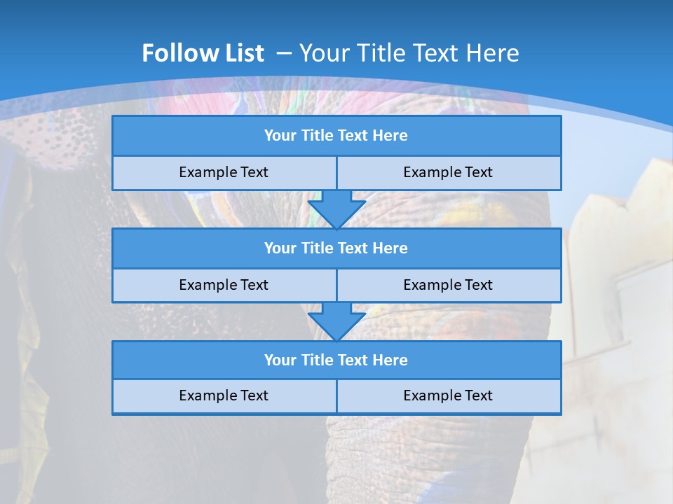 Painted Spots Jaipur PowerPoint Template