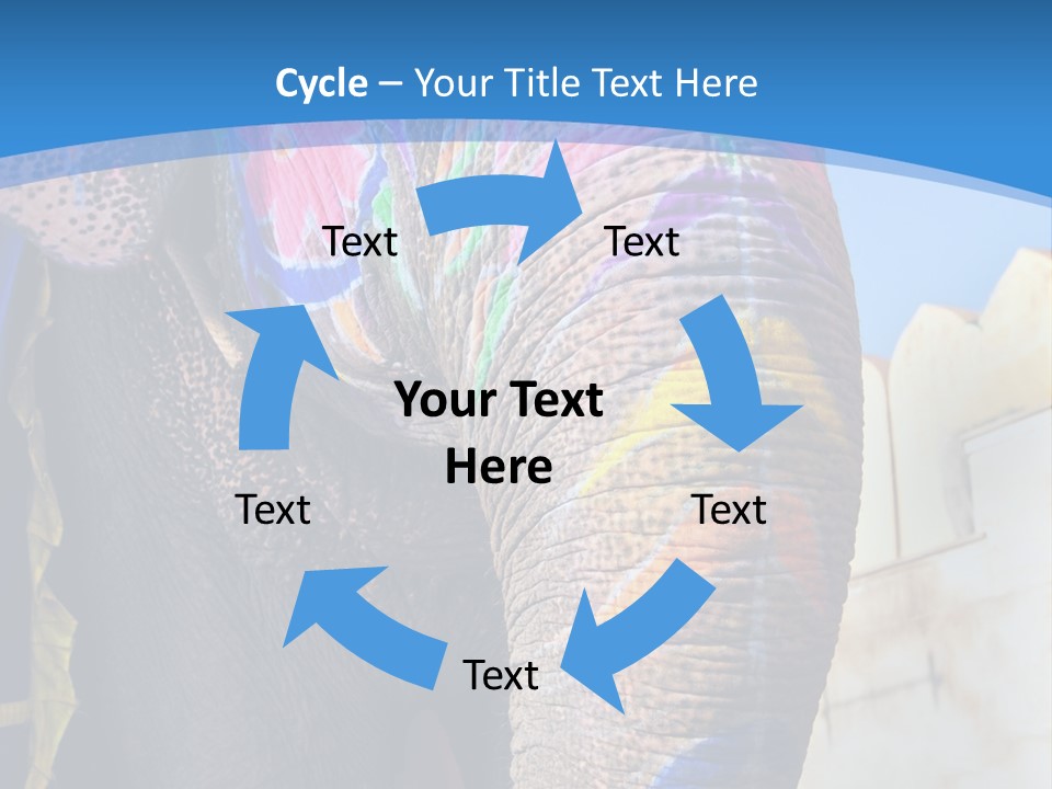 Painted Spots Jaipur PowerPoint Template