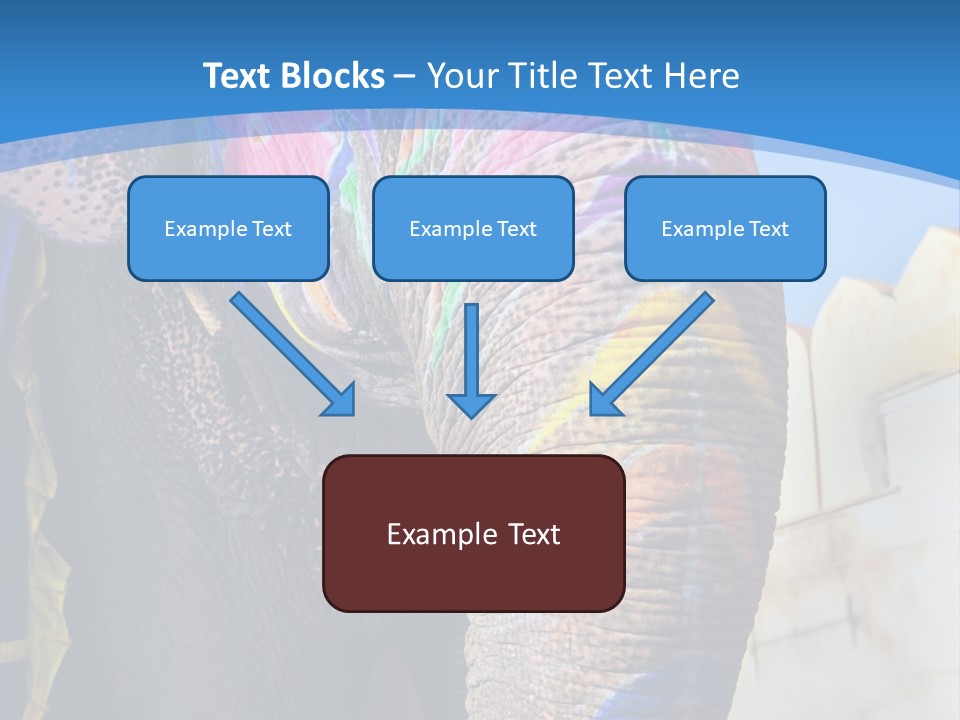 Painted Spots Jaipur PowerPoint Template