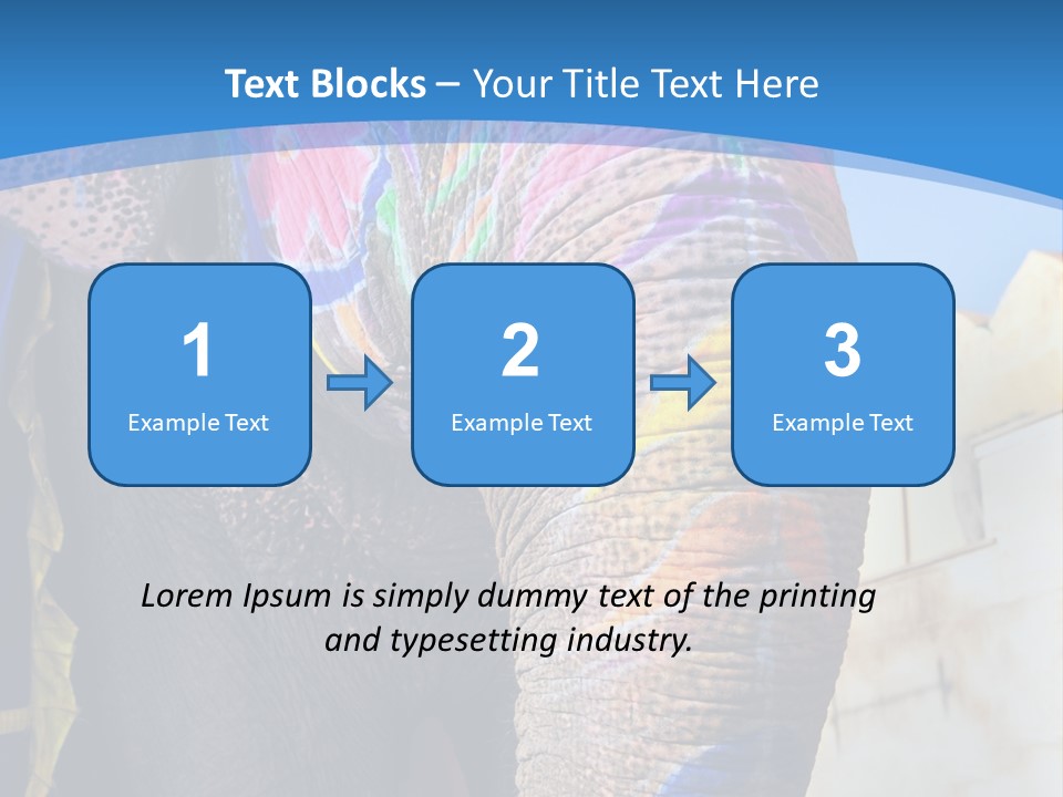 Painted Spots Jaipur PowerPoint Template