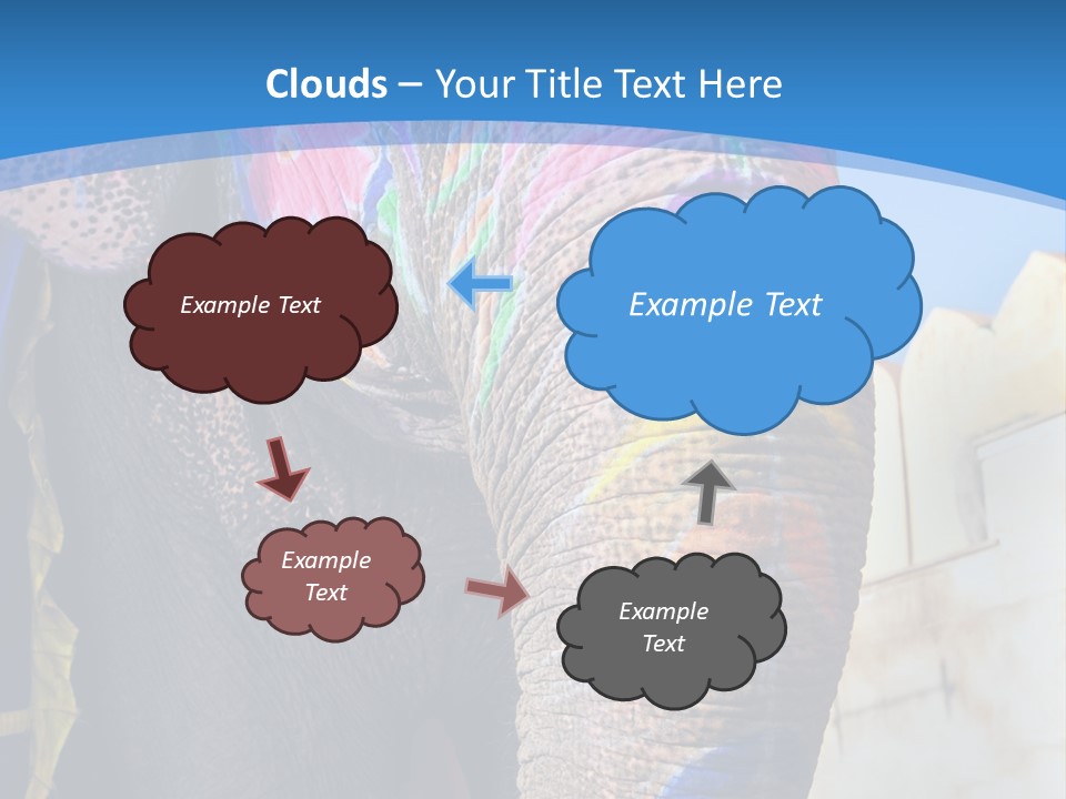 Painted Spots Jaipur PowerPoint Template