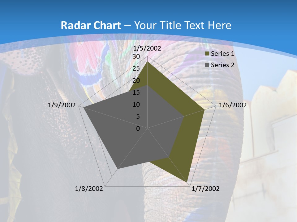 Painted Spots Jaipur PowerPoint Template