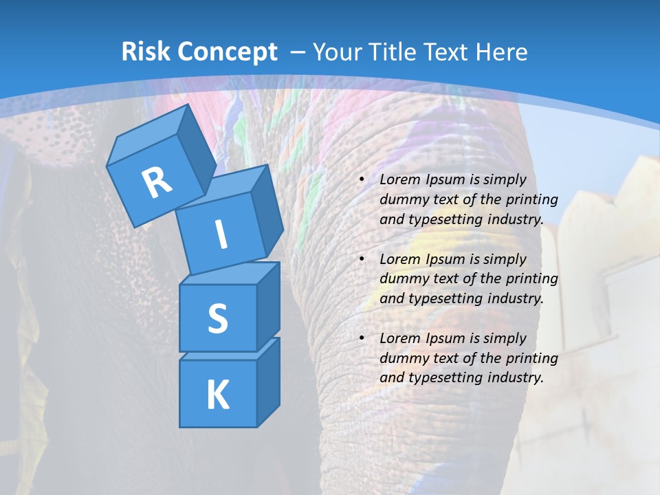 Painted Spots Jaipur PowerPoint Template